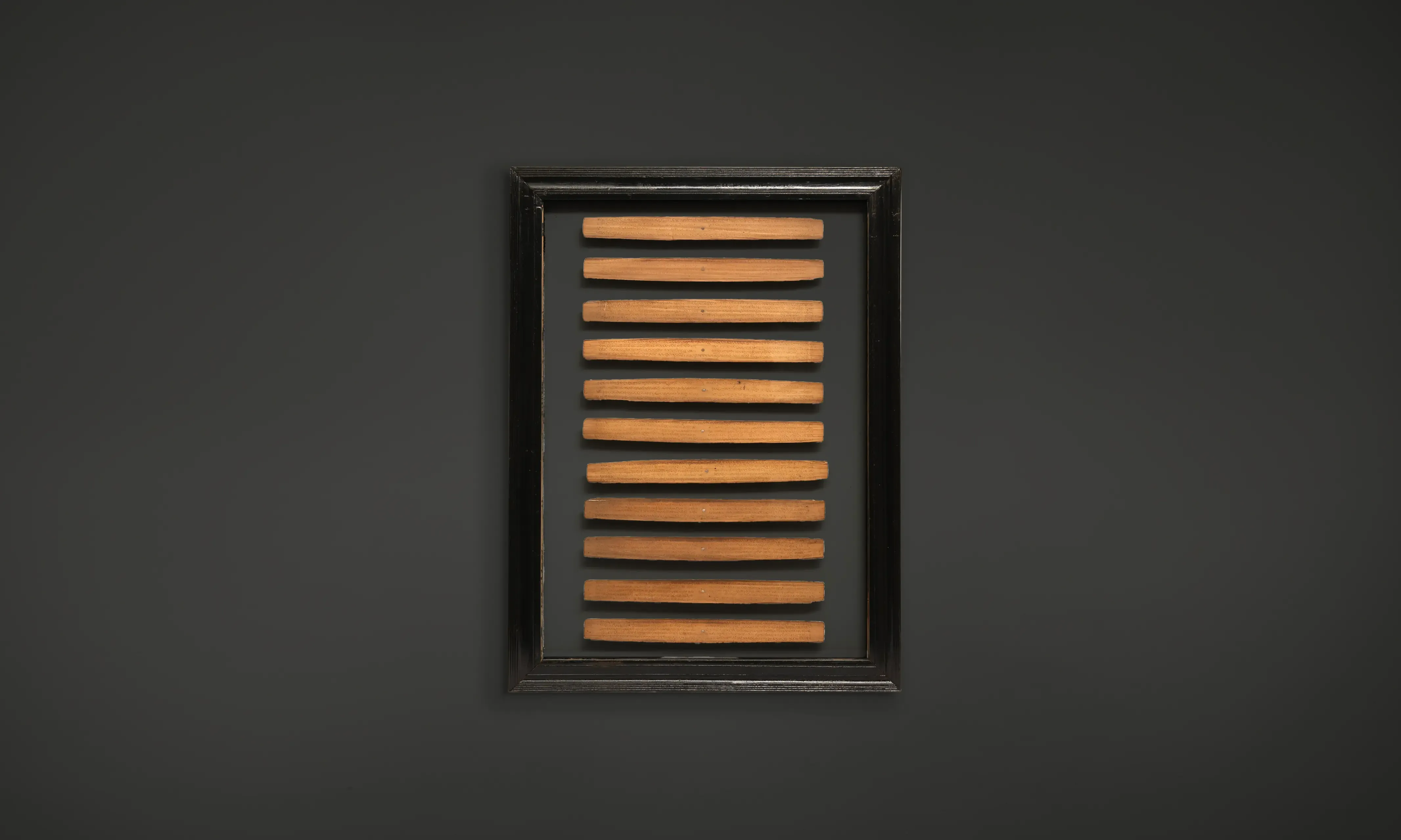 Palm-Leaf Manuscript of the Ramayana