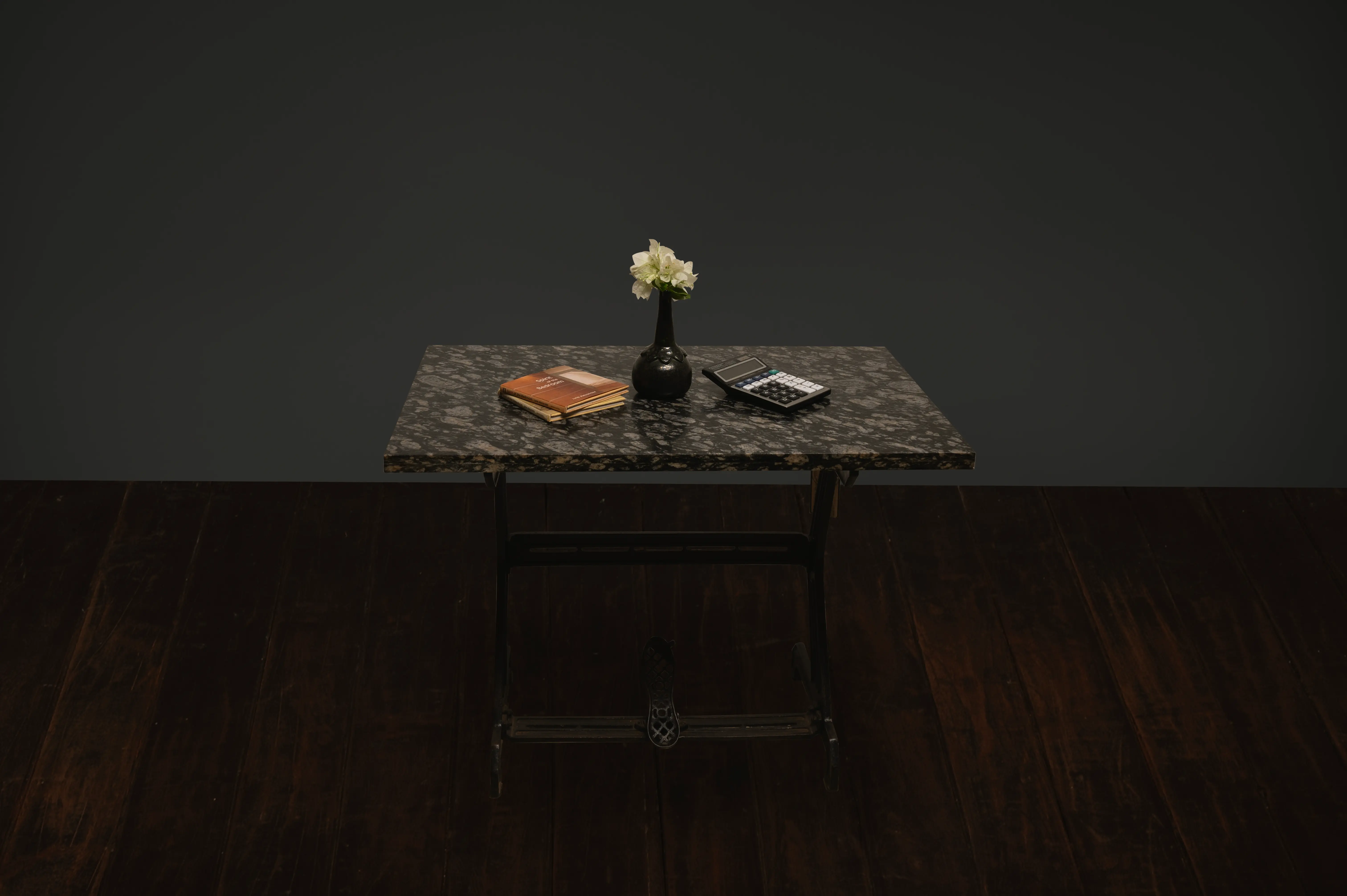 Repurposed Industrial Sewing Machine Table