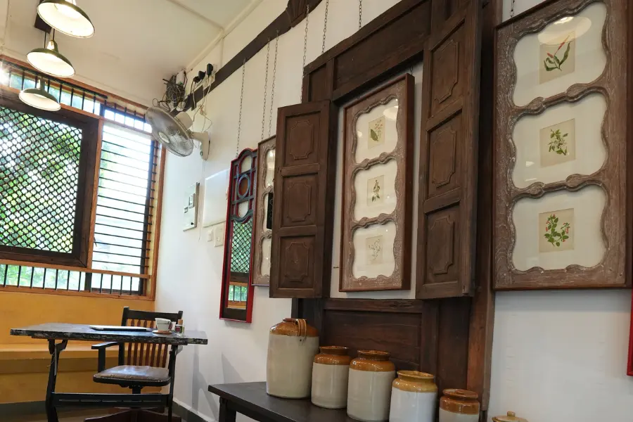 depiction of elements incorporated in interior decoration.