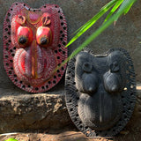 A Pair of Theyyam Breastplates
