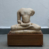 Stone Remnants of Jain Idols (set of 3)